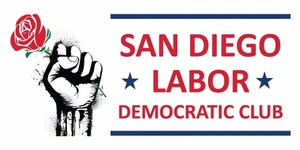 san diego labor democratic club logo