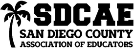 san diego county association of educator's logo